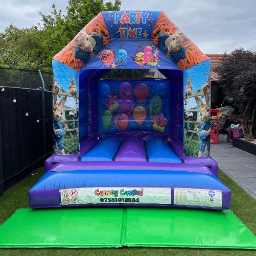 peter rabbit bouncy castle hire